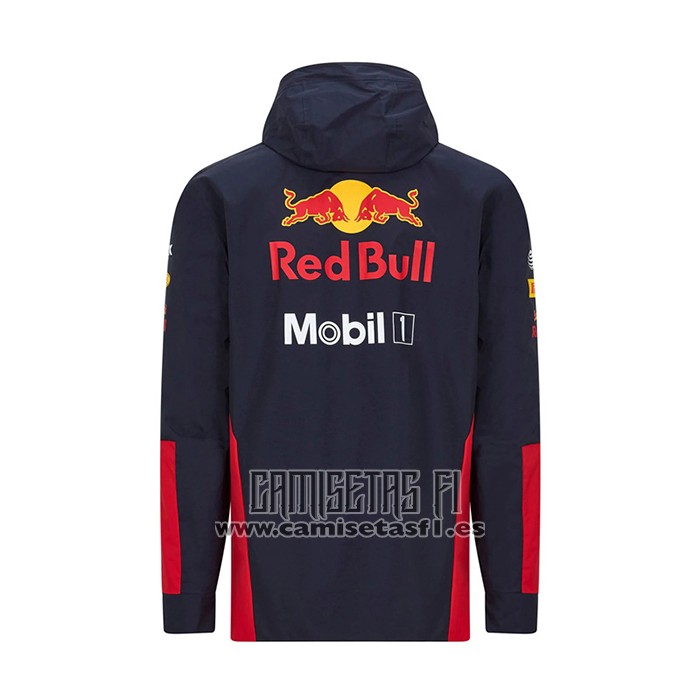 Rompevientos con Capucha del Red Bull Racing F1 2021 Negro Rojo